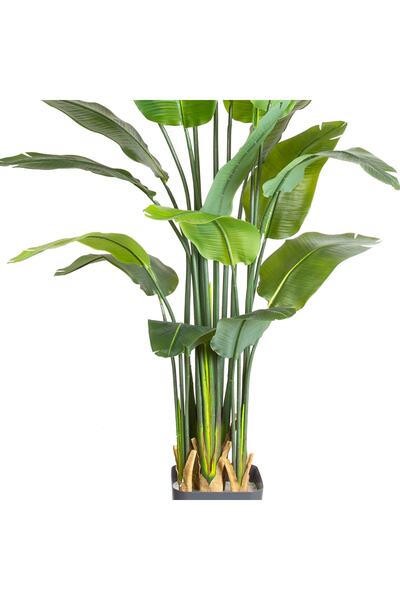 Herdekora Yapay Starliçe Ağacı Gerçek Dokulu 20 Yapraklı Yeşil 190 Cm.