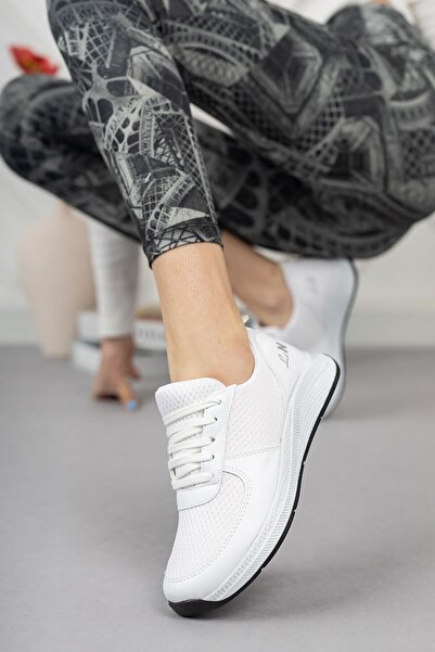 STOCON Tenisi casual de damă alb