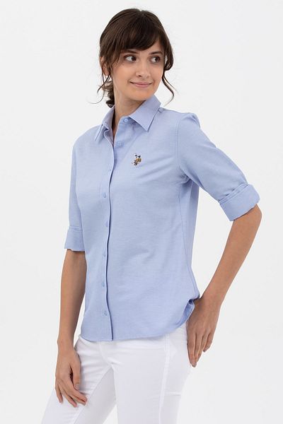 U.S. Polo Assn. Baza. Cămașă sport Polo Slimfit Woxcolor G082l004.000. 1570676