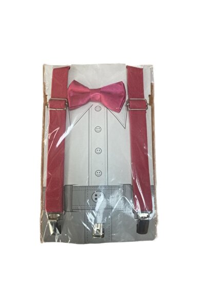 FATELLA Set de bretele și papion reglabile pentru copii