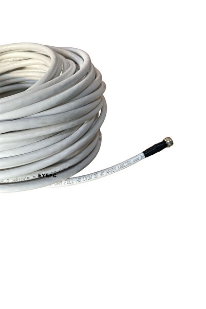 NcpLine 30 M Metre Uydu Anten Kablosu Rg6-u6 64 Tel
