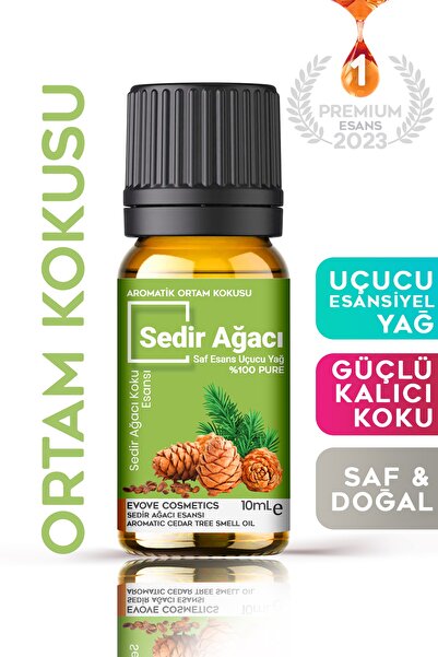 Cem Cosmetics Sedir Kokusu 10ml Saf Esansiyel Uçucu Yağ Buhurdanlık Oda Ofis ...