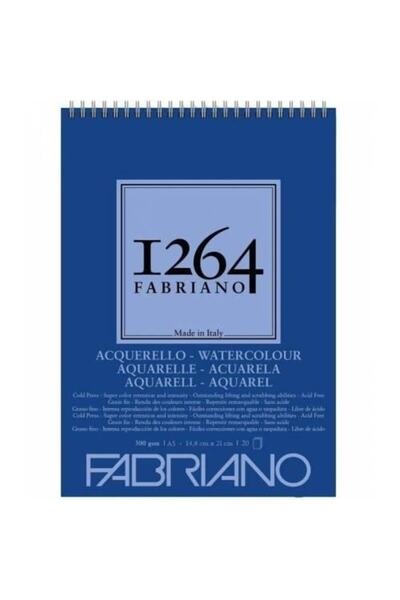 Fabriano 1264 Black Paper 200 Gr A5 20 Yp Spiral