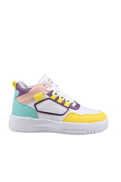 M.P. Mp 231-1122 Beyaz Sarı Unisex Sneakers