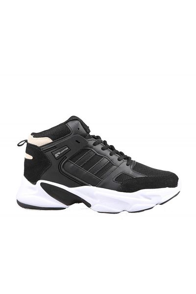 M.P. Mp 231-1014 Basket Black-white Men's Sneakers