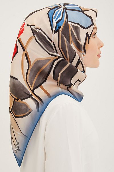 Armine Silk Scarf 2023/24 Spring Summer Season 8962d01 05 -sura Ipek