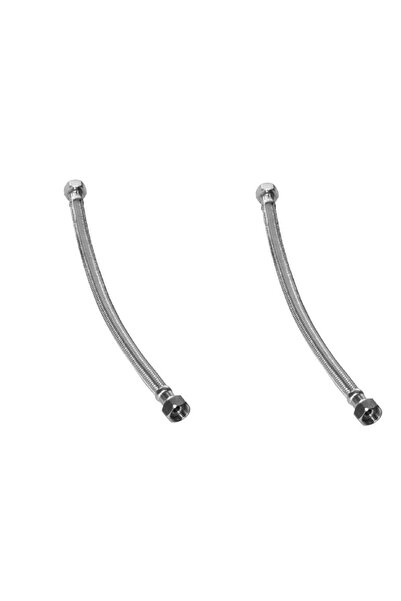 ACAR 3/8 Klozet Bağlantı Çelik Ara Boru 30cm, Flex Hortum