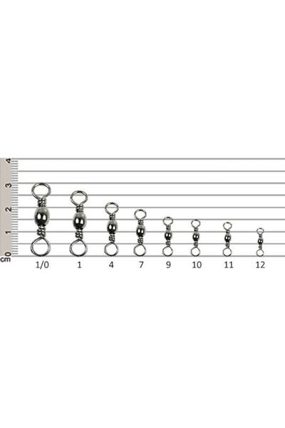 BALZA Pack of 144 Swivels - 7 Models 00211435