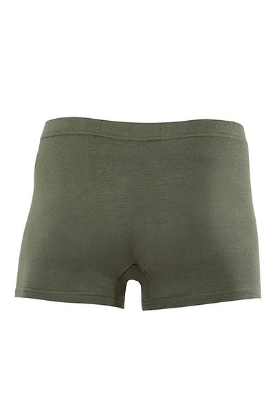 Anıt 3 τεμάχια Cotton Flexible Ανδρικά Boxers 92% Βαμβάκι 8% Lycra Khaki