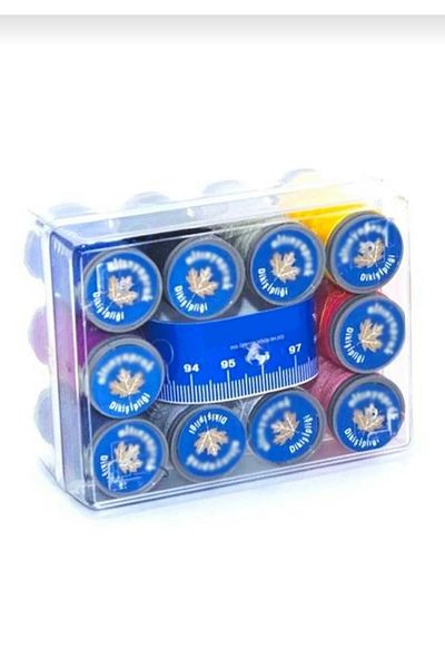 Fİ HOME Sewing Thread Set 10 Piece Mixed Color Needle Thread Set