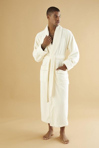 Nuşa Μακρύ μπουρνούζι Shalyaka Triga Bamboo Cotton