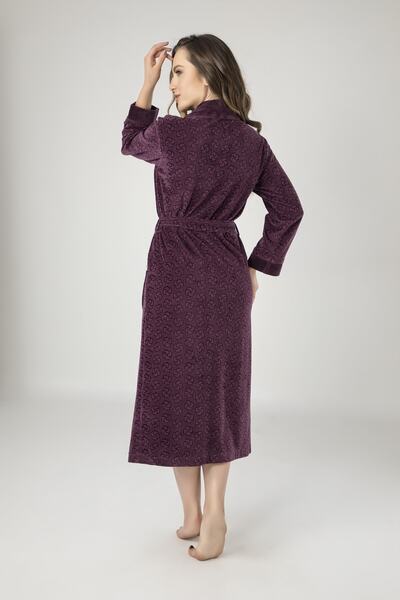 Nuşa Rochie lungă din bumbac jacquard Shalyaka