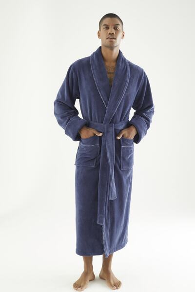 Nuşa Halat de baie lung Şalyaka Triga Bamboo Cotton