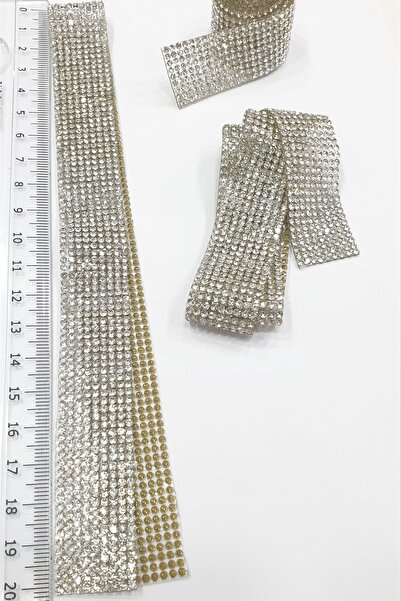 CRYSTALSHOP Kristal Taşlı Şerit 2x40 Cm (2 ADET)