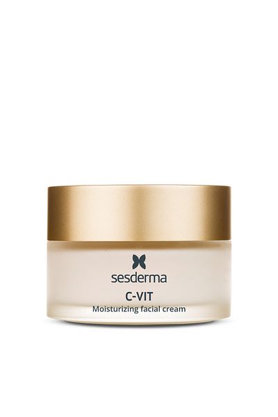 Sesderma Feuchtigkeitsspendende Gesichtscreme 50 ml mit Vitamin C und aufhellendem Gel