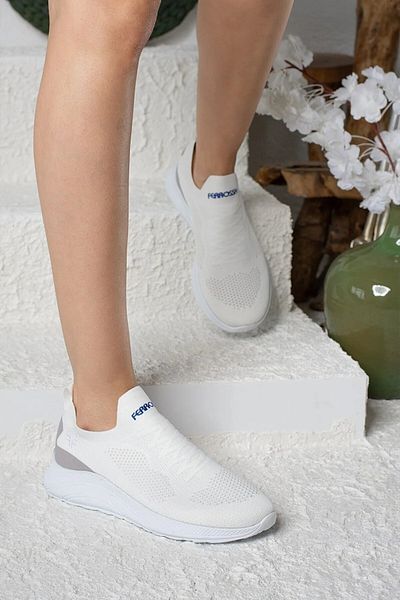 Zerenyus Πλεκτά χωρίς κορδόνια Unisex αθλητικά παπούτσια