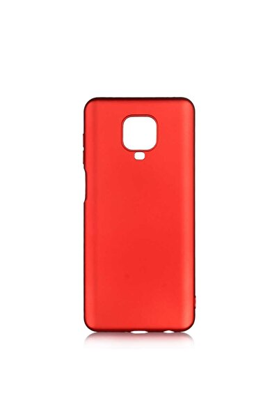 zore Xiaomi Redmi Note 9 Pro Kılıf Premier Silikon Kapak Renk Kırmızı