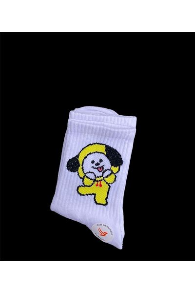 çorapdunyam Bts Chimmy Emoji Парфюмирани колежански тенис чорапи