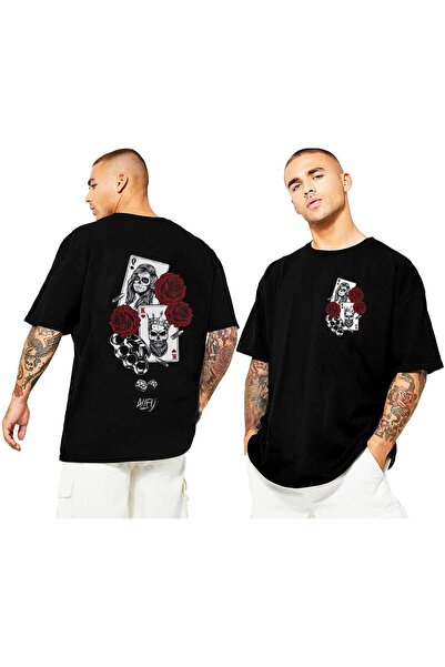 Guillermo Black T-shirt Front And Back Printed