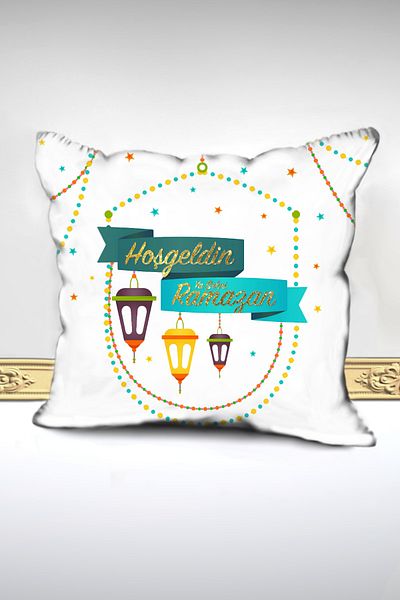 Benlisso Home Ramadan (RAMADAN) Ριχτάρι Μαξιλαροθήκη 45x45 Σετ 4 τεμαχίων
