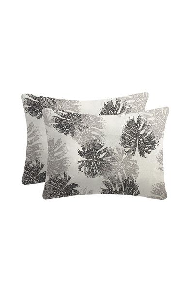 Lief Home 100% Cotton Flannel Zippered Pillow Case| 50x70 (2 Pieces)