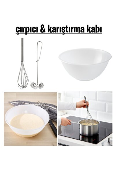 IKEA Idealisk Çırpıcı Ve Karıştırma Kabı