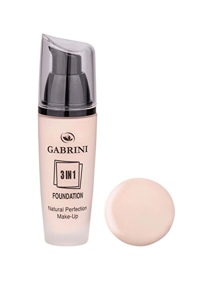 Gabrini 3 In 1 Foundation Natural Perfection Make Up 01