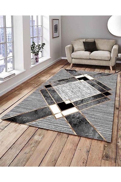 AZRACA HOME Husa pentru covor din catifea de matase