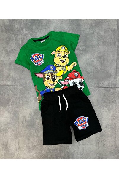 öykümgaleria Costum de vară pentru băieți cu pantaloni scurți Paw Petrol