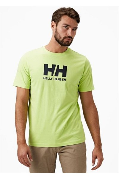 Helly Hansen Hh Logo - Sharp Green Men's T-shirt Hha.33979.hh395