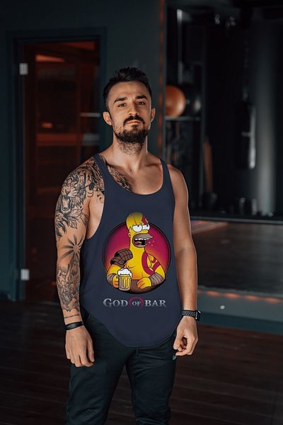 Freeyez God Of Bar Gym Fitness Tank Top Athlete