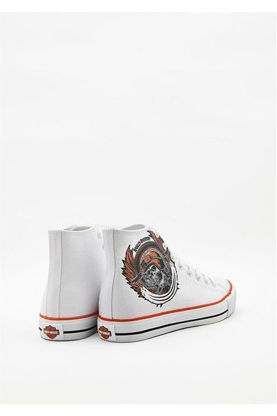 Harley Davidson 023m100358 Pittsburgh White Men's Sneaker