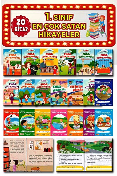 Key Kaliteli Eğitim Yayınları 1. Sınıflar Için Hikaye Seti Enda Ve Key Yaşası...