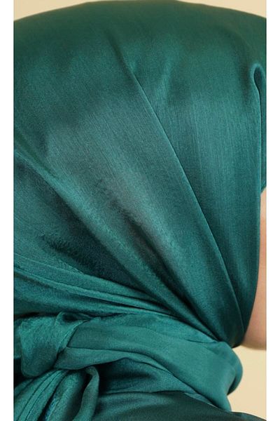 şehri şal Şehr-i Şal Janjan Shiny Evening Dress Shawl - Bright Solid Color