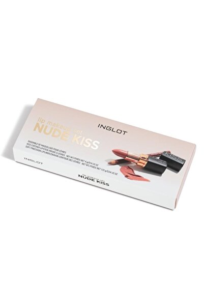 INGLOT Makeup Set For Lips Nude Kıss