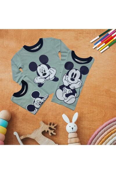 Machetta Dječji tamnoplavi Mickey Štampano vodeno zeleni bicikl Y. Prolećni t...