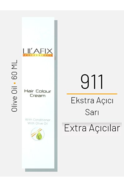 Lilafix Saç Boyası No 911 Ekstra Açıcı Sarı 60ml