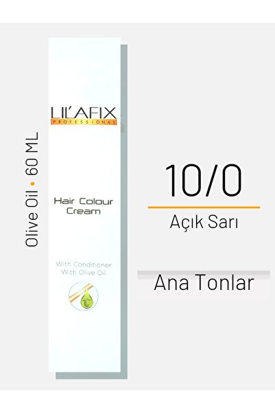 Lilafix Saç Boyası No 10/0 Açık Sarı 60ml