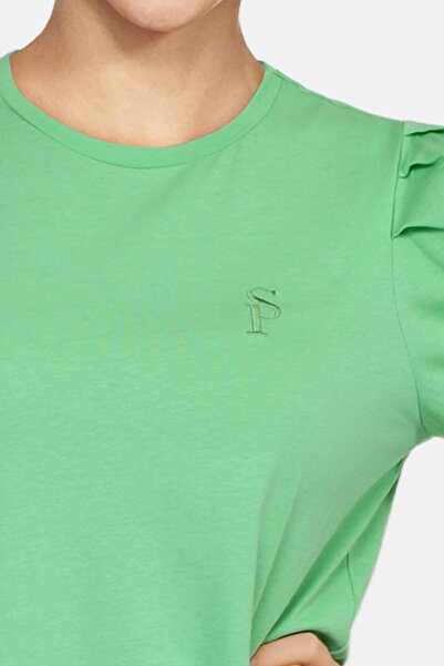 Sister's Point T-Shirt damski/dziewczęcy Morska zieleń