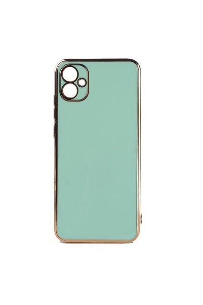 ZM STORE Galaxy A04E Case Glossy Edge Camera Protection Bark Cover