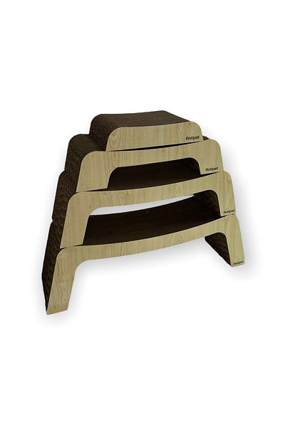 Rotipet خدش القطط من الورق المقوى 83x26x23
