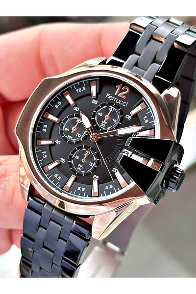 Ferrucci Calendar Men's Wristwatch 3 Atm Waterproof