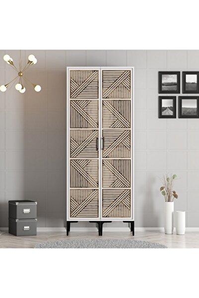 Variant Mobilya Kumsal 2 Kapılı Gardrop Pp - Beyaz