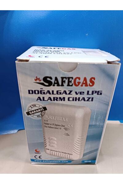 Viesteknoloji Doğalgaz Alarm Dedektörü Gaz Alarm Cihazı Lpg Alarm Uyandırıcı ...