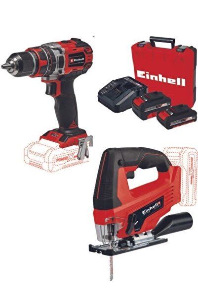 Einhell Te-cd 18/50 Li-i Bl Matkap Tc-js 18 Dekupaj 2.0+4.0ah Akülü Set