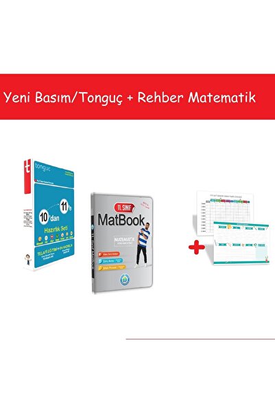 REHBER MATEMATİK YAYINLARI Tonguç 10'dan 11'e Hazırlık Seti & Rehber Matemati...