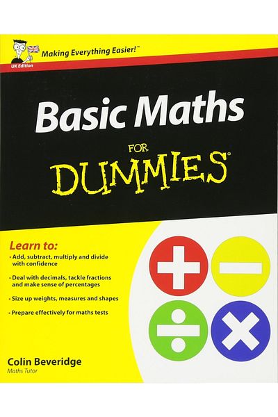 Kolektif Kitap Basic Maths For Dummies