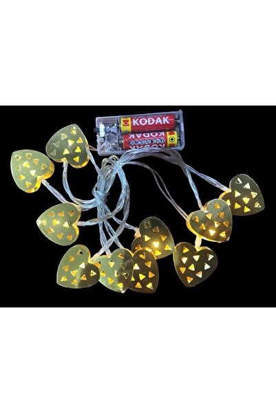 ARD Kalp Şerit Led Işık Zinciri 10'lu (2 Mt)
