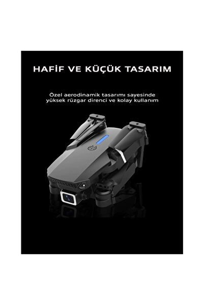 Aden A55 V2 Katlanabilir 480p Kameralı Drone Modeli (TAŞIMA ÇANTALI)