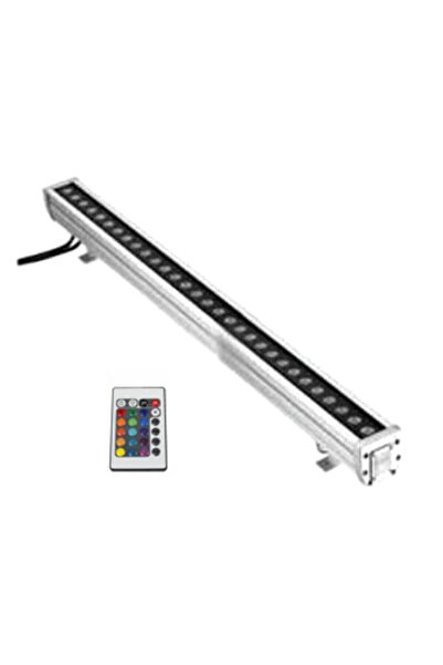 Led Duvar Işık Boyası Yıkama Kumandalı 100 Cm Rgb Wallwasher Duvar Boyama 36x1 Watt